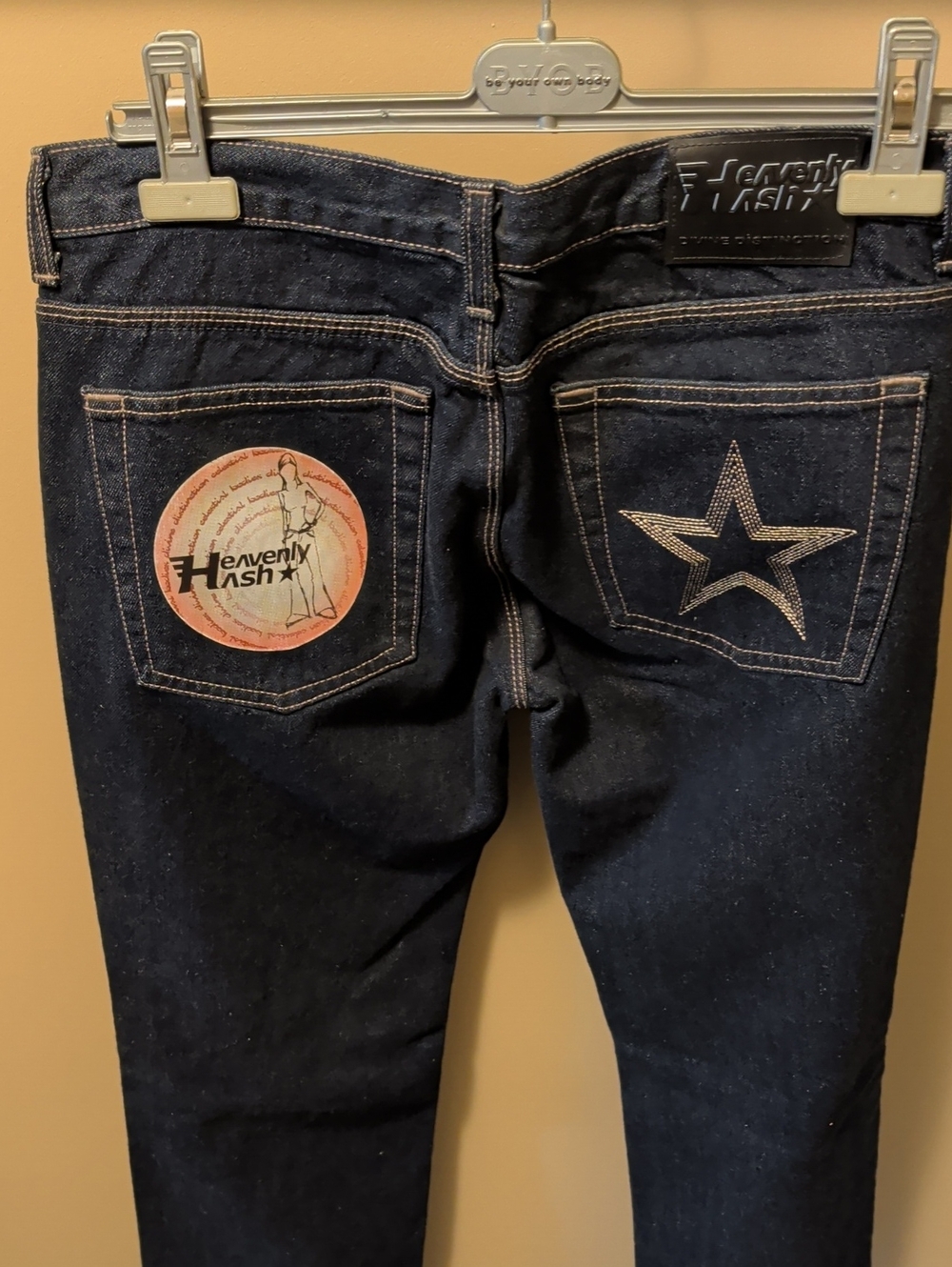 Vintage Deadstock Brand New Heavenly Hash Jeans
